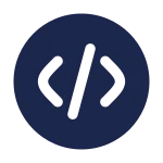 Code Circle SVG Icon